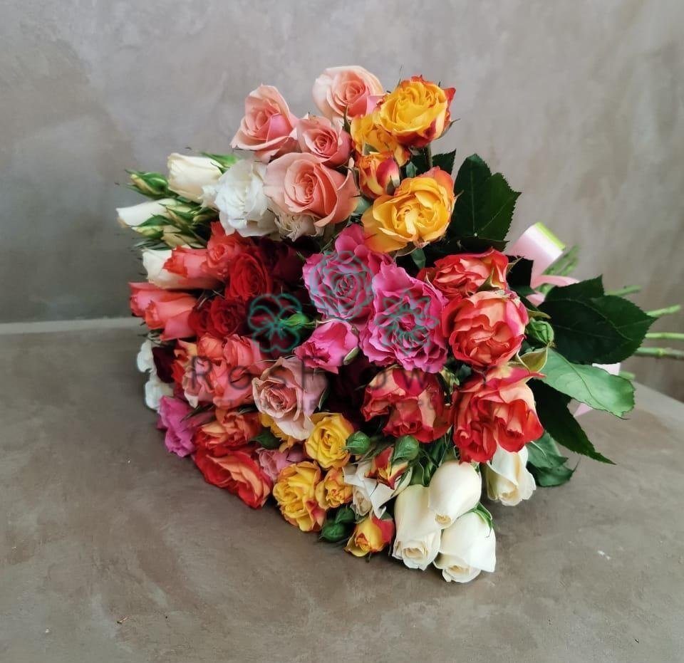 Букет цветов из: Розы в Павловскую слободу