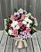 Букет цветов из: Альстромерии, Гвоздики, Розы и Хризантемы в Павловскую слободу