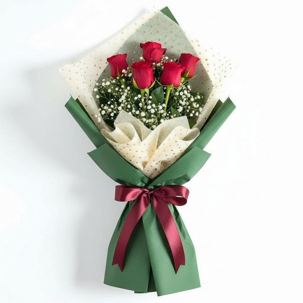 Букет цветов из: Розы в Павловскую слободу