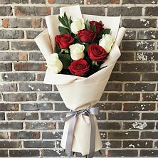 Букет цветов из:  Розы в Павловскую слободу