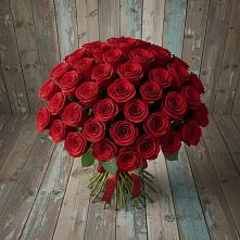 Букет 55 Красных роз Фридом #REPLACE_PRED# Павловскую слободу