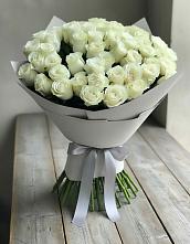 Букет 35 Белых роз #REPLACE_PRED# Павловскую слободу