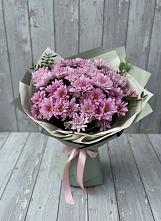 Букет цветов из:  Хризантемы в Павловскую слободу