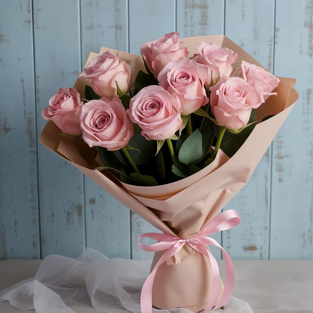 Букет цветов из: Розы в Павловскую слободу