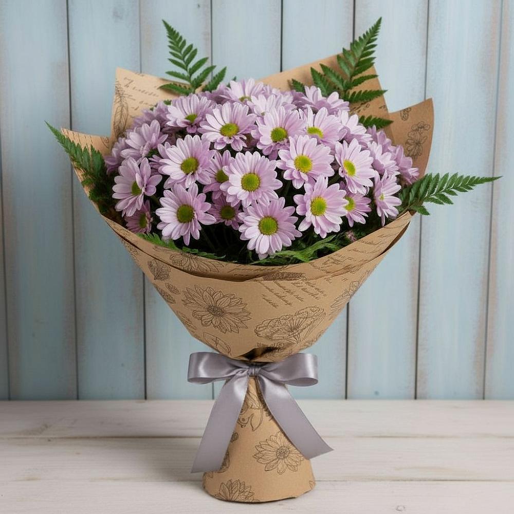 Букет цветов из: Хризантемы в Павловскую слободу