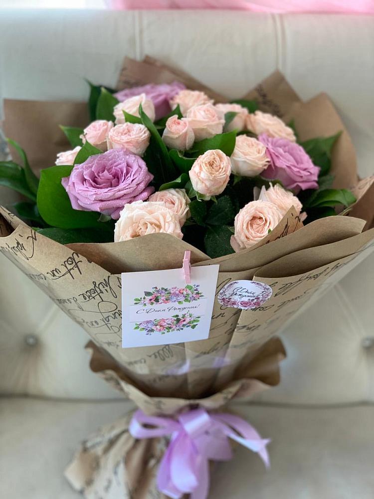 Букет цветов из: Розы в Павловскую слободу