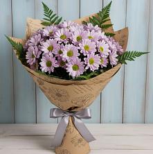 Букет цветов из:  Хризантемы в Павловскую слободу