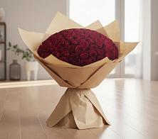 Букет 101 Красная роза в Павловскую слободу