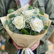 Букет Нежные грёзы в Павловскую слободу Букет цветов из: Розы в Павловскую слободу