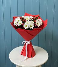 Букет цветов из:  Хризантемы в Павловскую слободу