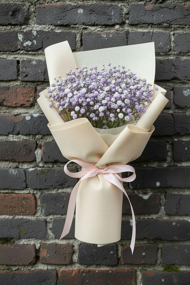 Букет цветов из: Гипсофила в Павловскую слободу