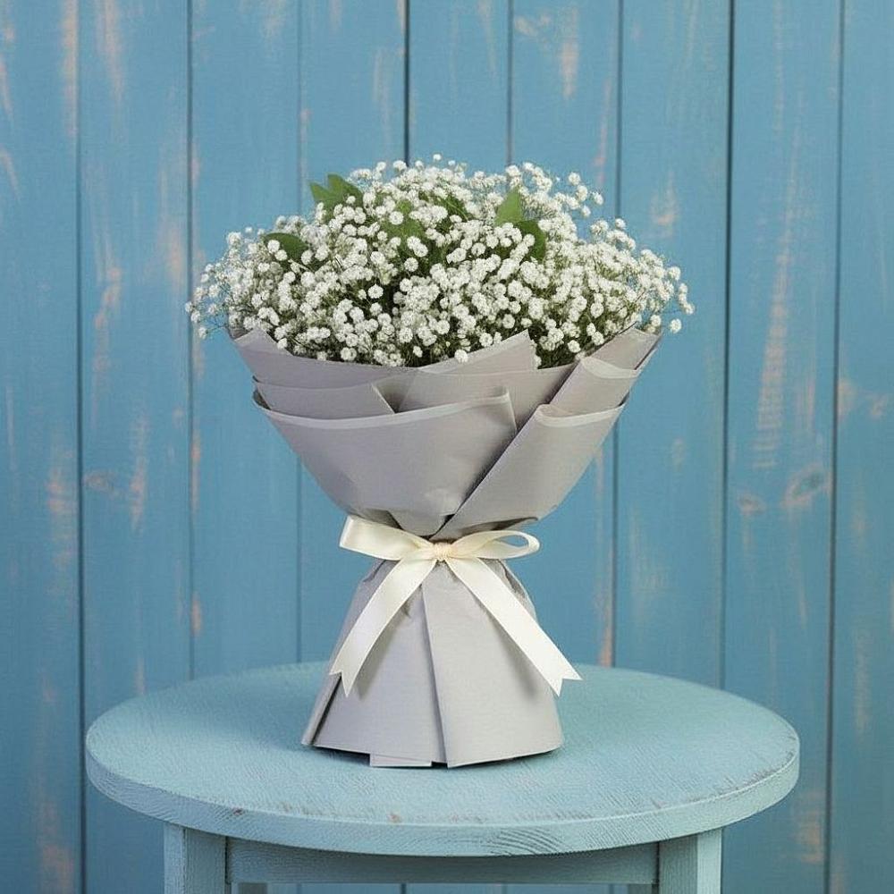 Букет цветов из: Гипсофила в Павловскую слободу