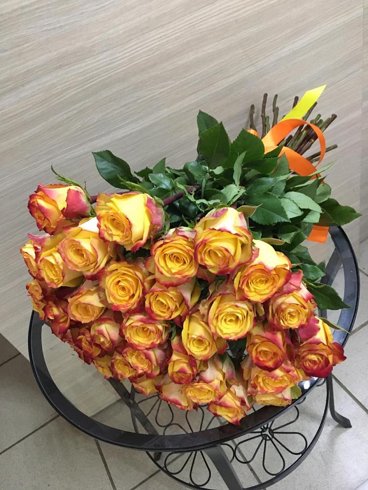 Букет Желтые розы в Павловскую слободу