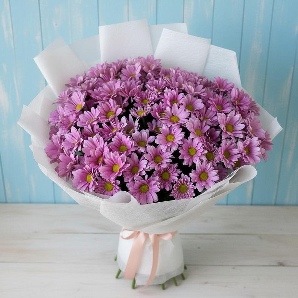 Букет цветов из: Хризантемы в Павловскую слободу