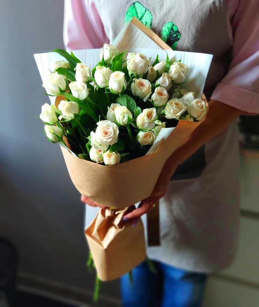 Букет цветов из: Розы в Павловскую слободу