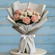 Букет цветов из:  Розы в Павловскую слободу