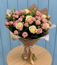 Букет цветов из:  Розы в Павловскую слободу
