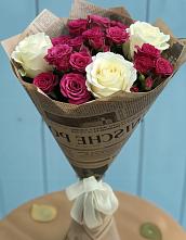 Букет цветов из:  Розы в Павловскую слободу