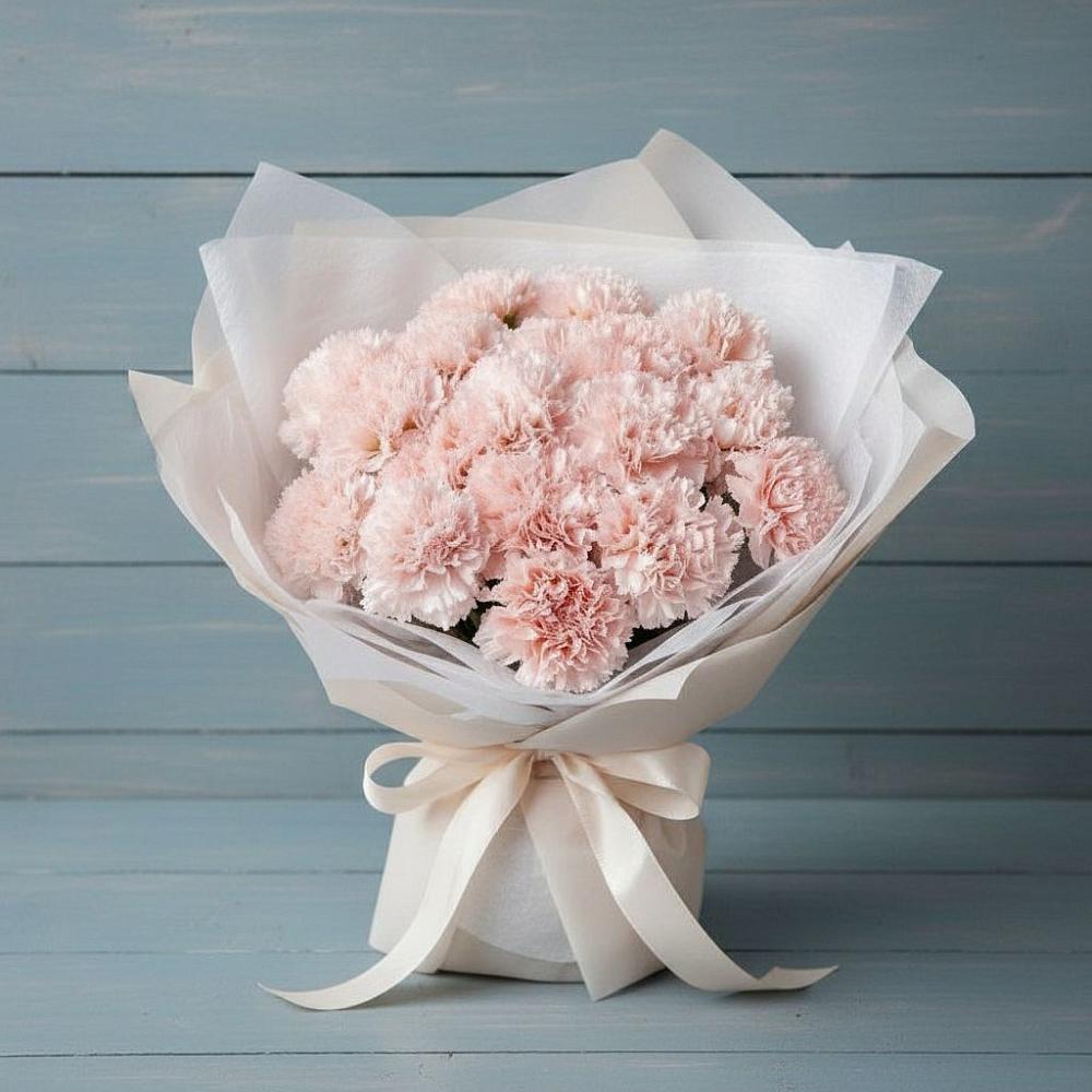 Букет цветов из: Гвоздики в Павловскую слободу