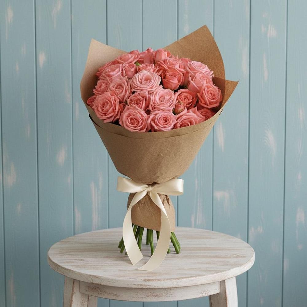 Букет цветов из: Розы в Павловскую слободу