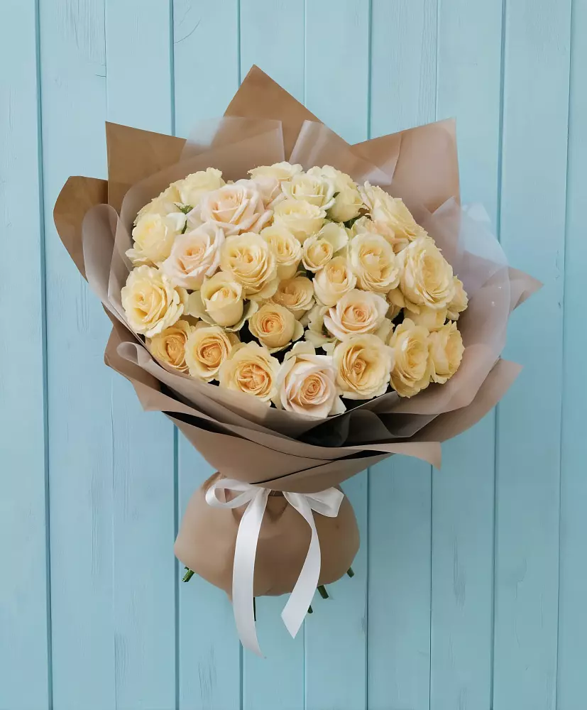 Букет Кремовое облако в Павловскую слободу