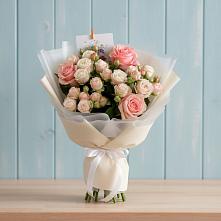 Букет цветов из:  Розы #REPLACE_PRED# Павловскую слободу