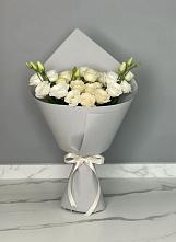 Букет цветов из:  Розы и Лизиантусы в Павловскую слободу