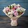 Букет цветов из: Хризантемы, Альстромерии и Розы в Павловскую слободу